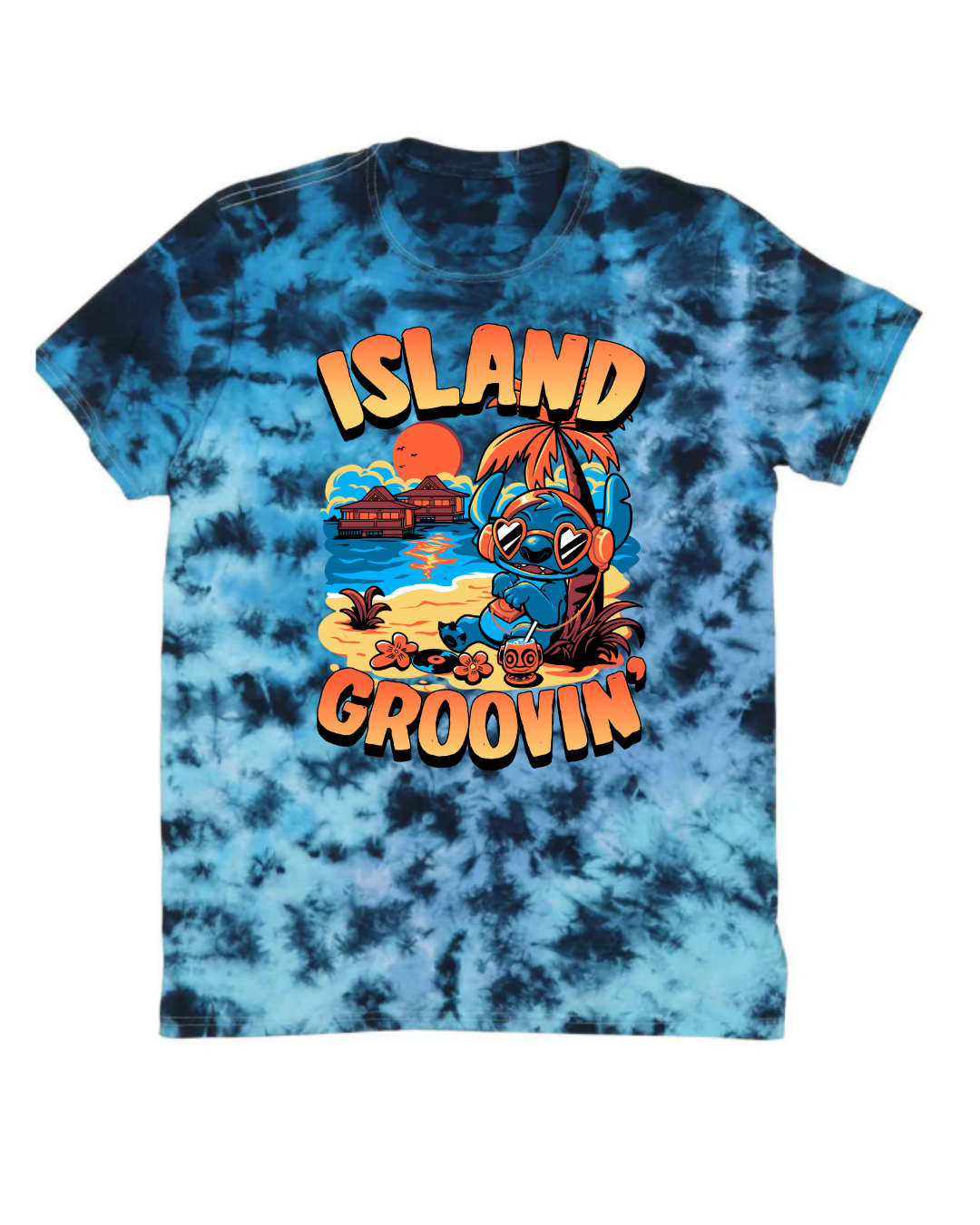 Island Groovin' T-shirt Mediterranean